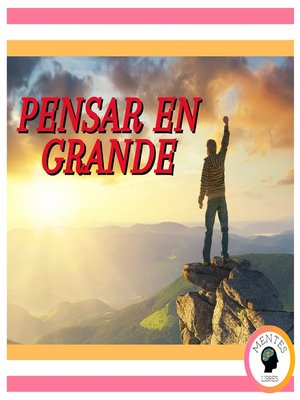 cover image of Pensar En Grande